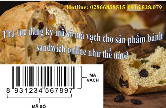  Đăng Ký Mã Số Mã Vạch Cho Sản Phẩm Bánh Sandwich Online Như Thế Nào?
